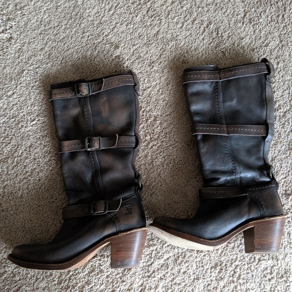 Perfect Frye brown boots!! - Picture 8 of 8